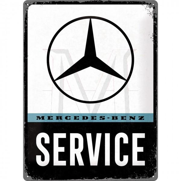 Mercedes-Benz Tin Sign Service